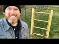 Simple Fence Gate with No Digging