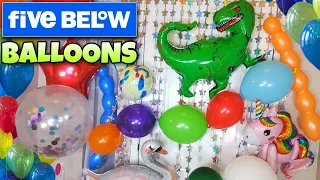 BALLOONS At Five Below Inflating Glow In The Dark Giant Confetti Weird Popping