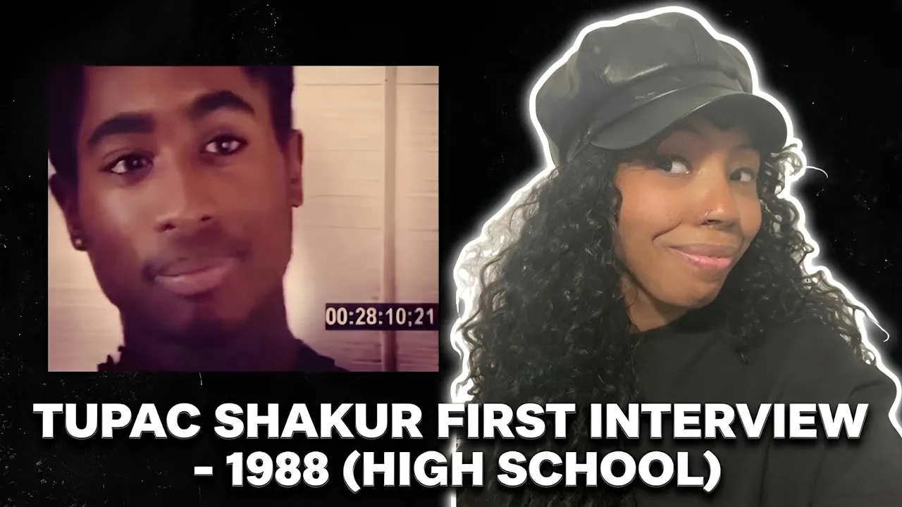 Tupac Shakur (2Pac) High School Interview (1988) | Reaction