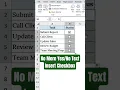 Insert Checkbox in Excel FAST No More Text