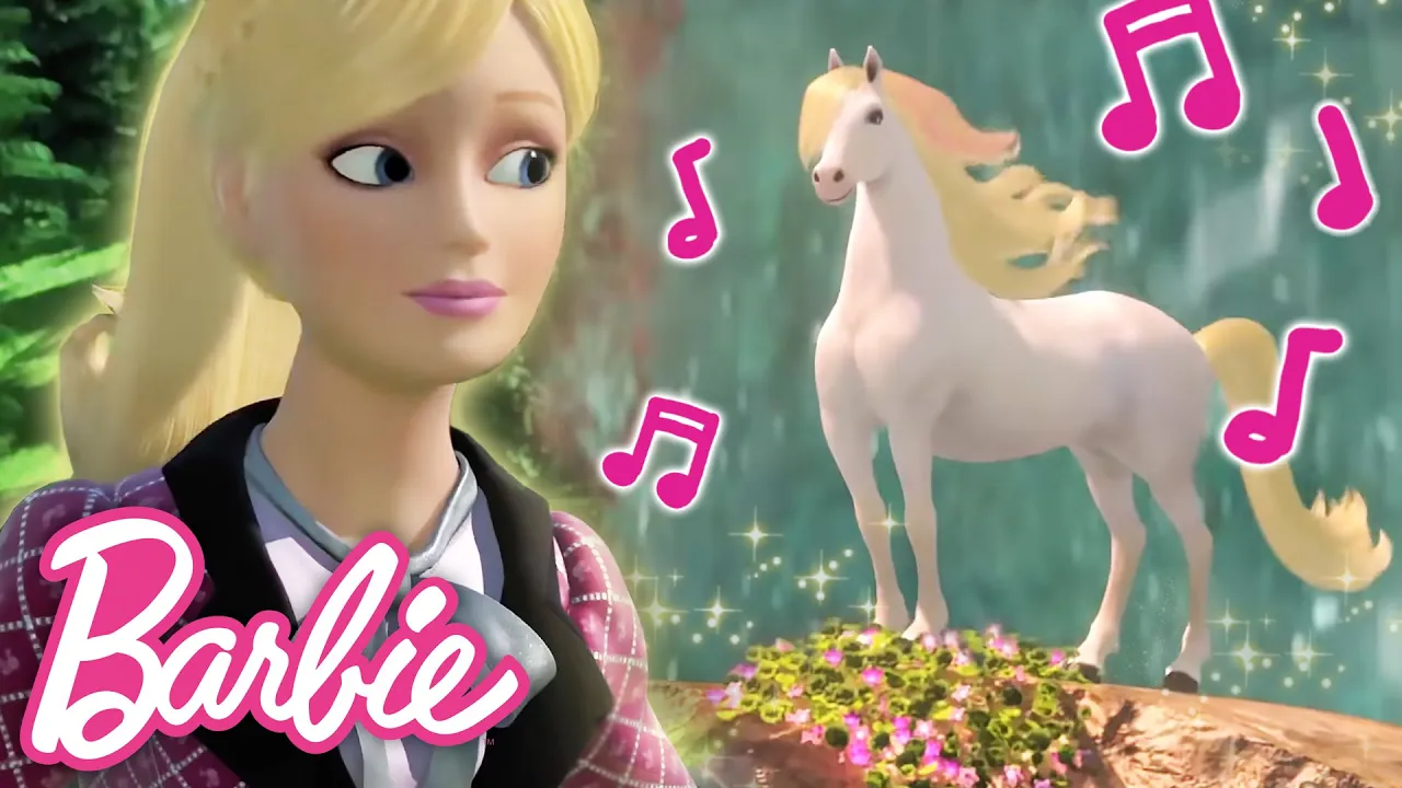 Barbie Rides A Horse! "You're The One" Music Video! | Barbie Clips