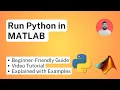 Run Python in MATLAB