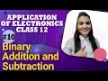 Binary Addition and Subtraction - Number System