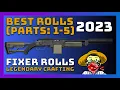 Fallout 76 - My Best Fixer Rolls in 2023 PARTS 1-5