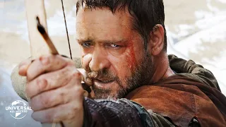 robin hood russell crowe takes down an army extended preview