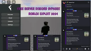 SERVER DISCORD BYPASS EXECUTOR FLUXUS CODEX DELTA HYDROGEN ARCEUS ROBLOX EXPLOIT 2024