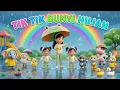Lagu Tik Tik Bunyi Hujan ☔🌈 | Lagu Anak Indonesia Populer | Animasi 3D Ceria