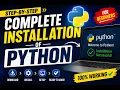 How to Install Python on Windows Complete Python Installation Guide for Beginners