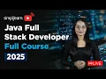 Full Stack Java Developer Course Full Stack Java Developer Tutorial for Beginners Simplilearn