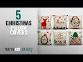 Top 10 Christmas Pillow Covers 2018 6 Packs Christmas Pillows Covers 18 X 18 Christmas Decor