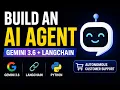 Learn an AI Agent with LangChain Gemini Python LangGraph Autonomous Customer Support