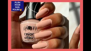My favourite plum nude nail polish/ plum colour affair nail paint????#makeup #vlog #video #viral #sh