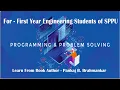 PPS - Programming and Problem Solving SPPU FE