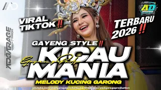 dj kicau mania terbaru 2026 melody kucing garong style gayeng party ad garage production 