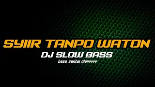 Download DJ SYIIR TANPO WATON TERBARU MP3