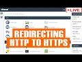 LIVE How to forcefully redirect your website from http to https