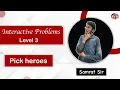 Pick heroes Interactive problem Codeforces