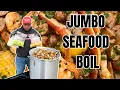 Huge 2024 Louisiana Style Seafood Boil How to Make a Crab Boil in a Pot