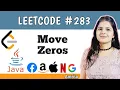 Move Zeros LeetCode problem 283