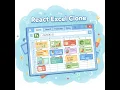 React Excel Clone