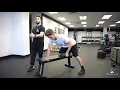 Three Point Dumbbell Row