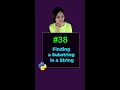 How to Find a Substring in a String in Python