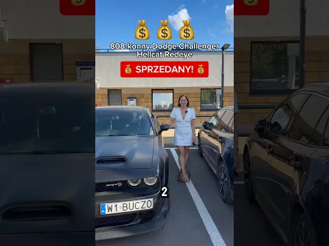 Monika sprzedała 808-konnego Hellcata Redeye’a: