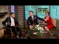 Greg Dutra does the weather on broken TV monitor