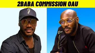 2baba spotted in oau for project commission