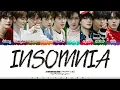 ZEROBASEONE (제로베이스원) - 'INSOMNIA' Lyrics [Color Coded_Han_Rom_Eng]