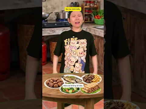 CÁCH BA MẸ TRỊ ĐỨA CON KÉN ĂN KIỂU 🤣 #shorts