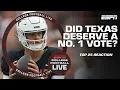 SEC in the Top 25 Why did no team receive a 1st-place vote College Football Live
