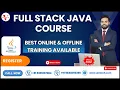 Demo - 2 Java Full Stack Course Java Full Stack Training Java Full Stack Web Development Course
