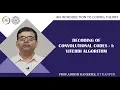 Decoding of Convolutional Codes-I Viterbi Algorithm