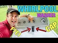 Whirlpool Washer Washing In One Direction Not Spinning F7E1 Quick Capacitor Fix WTW4950XW0