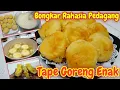 Download Lagu BONGKAR RAHASIA PEDAGANG‼️CARA MEMBUAT TAPE GORENG TEPUNG RENYAH‼️RONDO ROYAL.