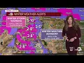 Denver weather Cooler temps slight chance of snow to end week