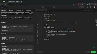 Valid Palindrome Python Solution - Leetcode 125