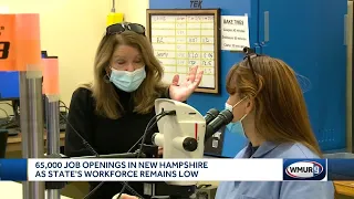 65 000 job openings in New Hampshire as state s workforce remains low