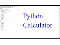 Python Basics Tutorial Python Function Calculator