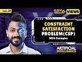 Lec-39 What is Constraint Satisfaction Constraint Satisfaction Problem CSP in AI with Example