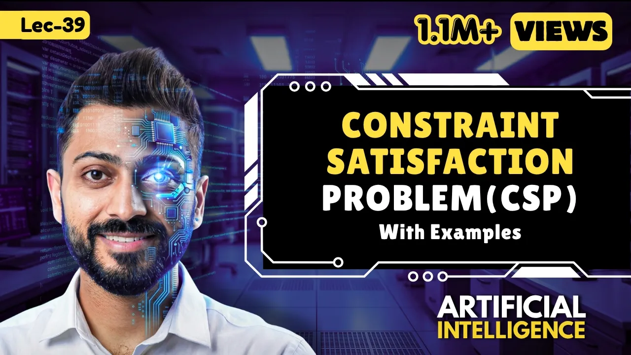 What is Constraint Satisfaction | Constraint Satisfaction Problem (CSP) in AI with Example