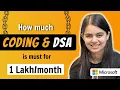 How much Coding to learn for Placements Data Structure Algorithms