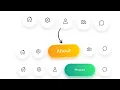 Icon Hover Effect With Text and Gradient Drop Shadow using HTML CSS