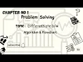9 Class Chapter Problem Solving Differentiate between Algorithm and Flowchart