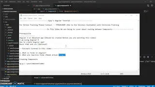 Angular 9 Reactive Forms Part 1 Model Driven Forms