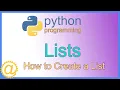 Python List - How to Create a List using Brackets or the list Function