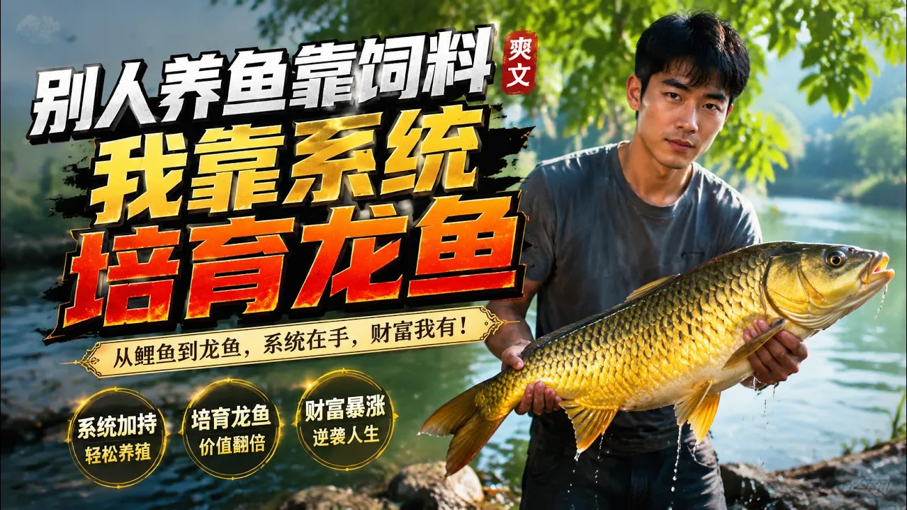 别人养鱼靠饲料,我靠系统培育龙鱼