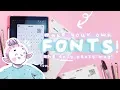 HOW TO MAKE YOUR OWN FONTS The Easy Way