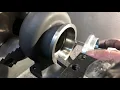 Lagu Machining turbine housing for vband flange